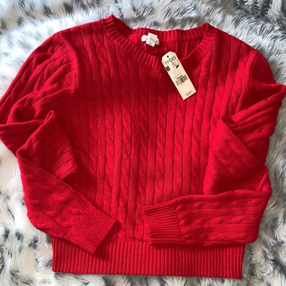 Red Garage Sweater 🍄 - Picture 2 of 4